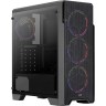 Корпус AEROCOOL ORE SATURN FRGB-G-BK-v1 без БП ATX 3x120mm 2xUSB2.0 1xUSB3.0 audio bott PSU черный 1217780